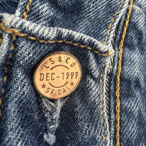 Vintage 1999 Levi's 501 xx Denim Jeans Special Edition 34x32* Button Fly - Picture 5 of 13